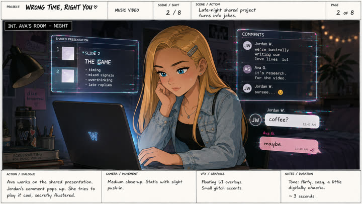 Concept — the palette
